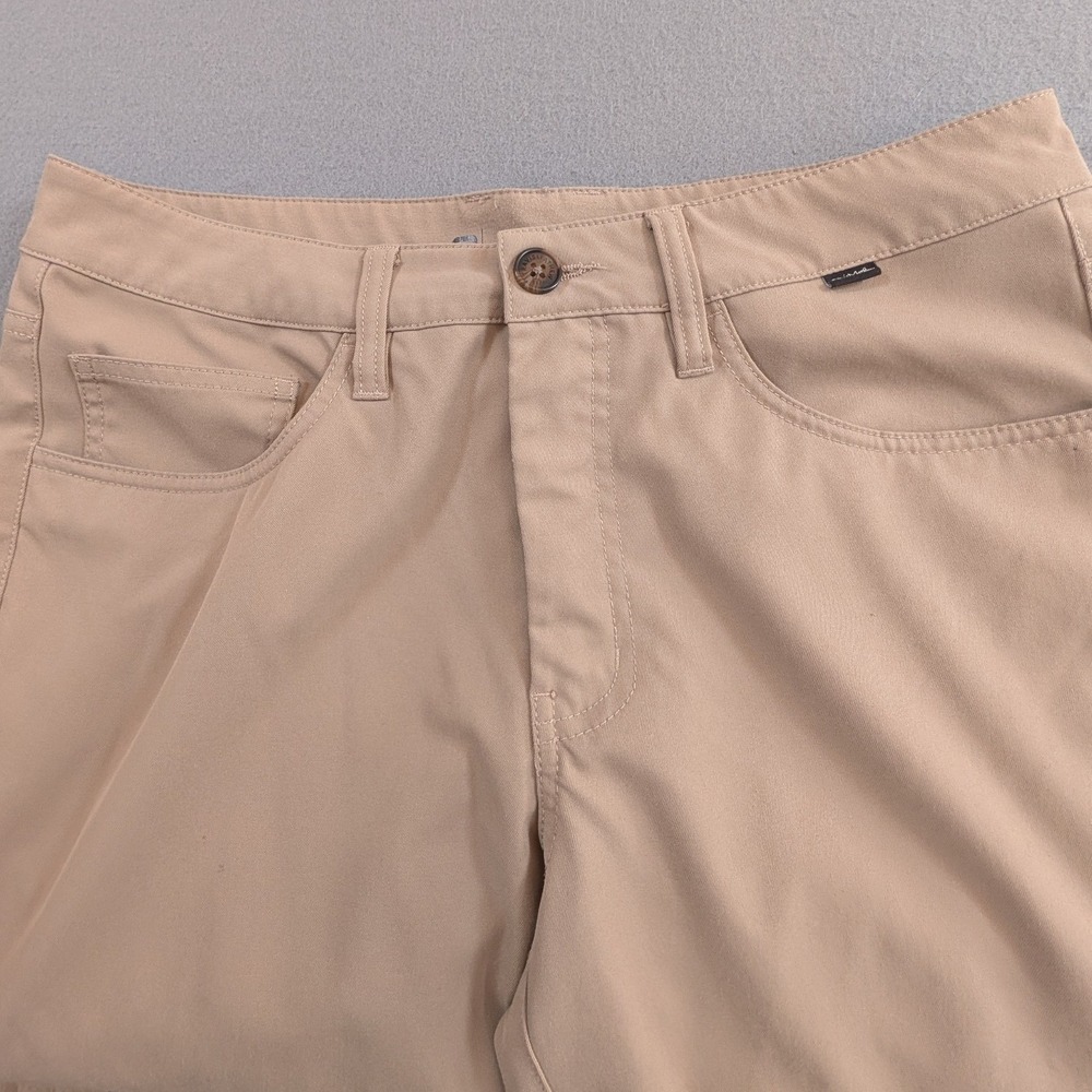 Travis‎ Mathew Golf Pants Mens 32 Tan Khaki Performance Five Pocket Straight Leg